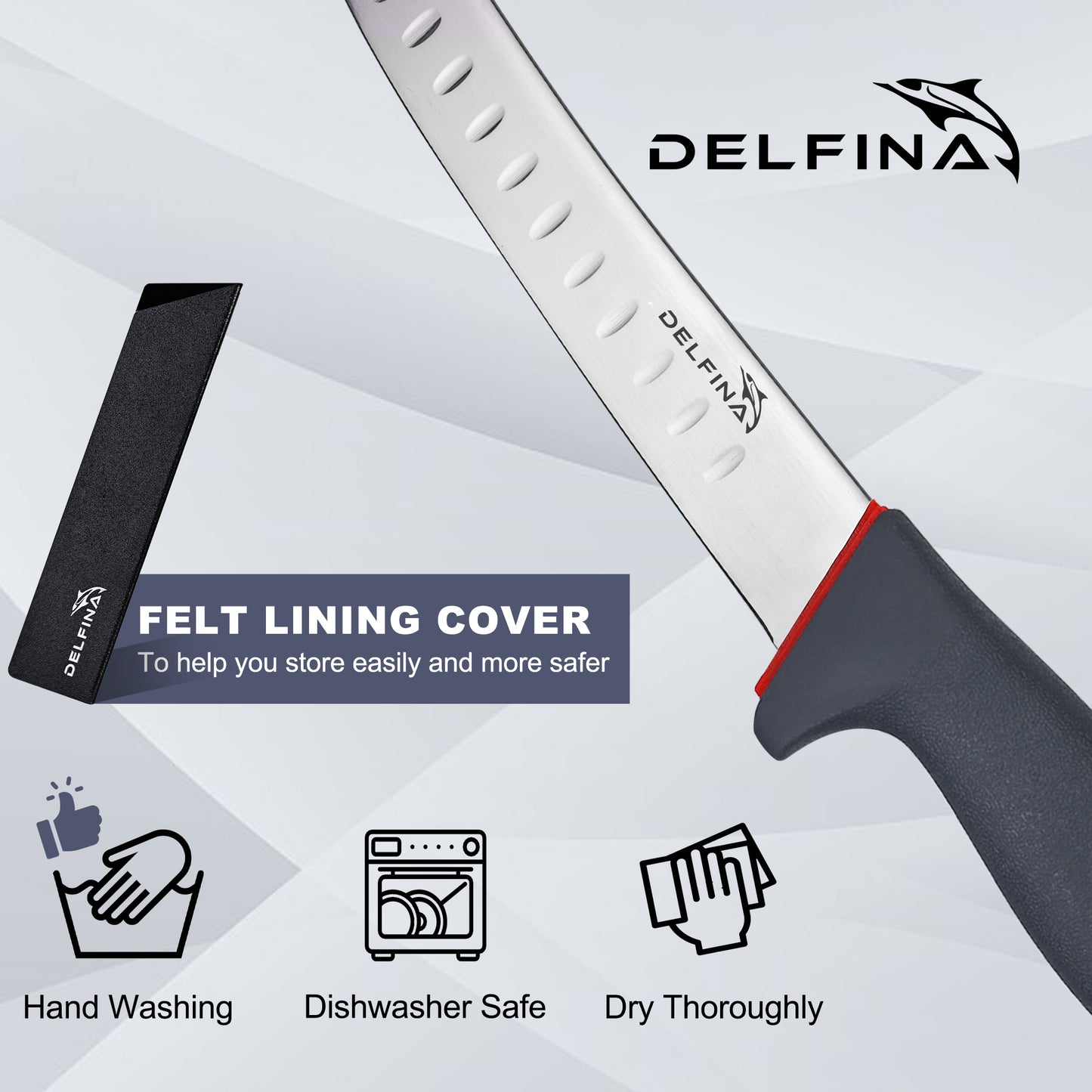 DELFINA 8'' Breaking Knife