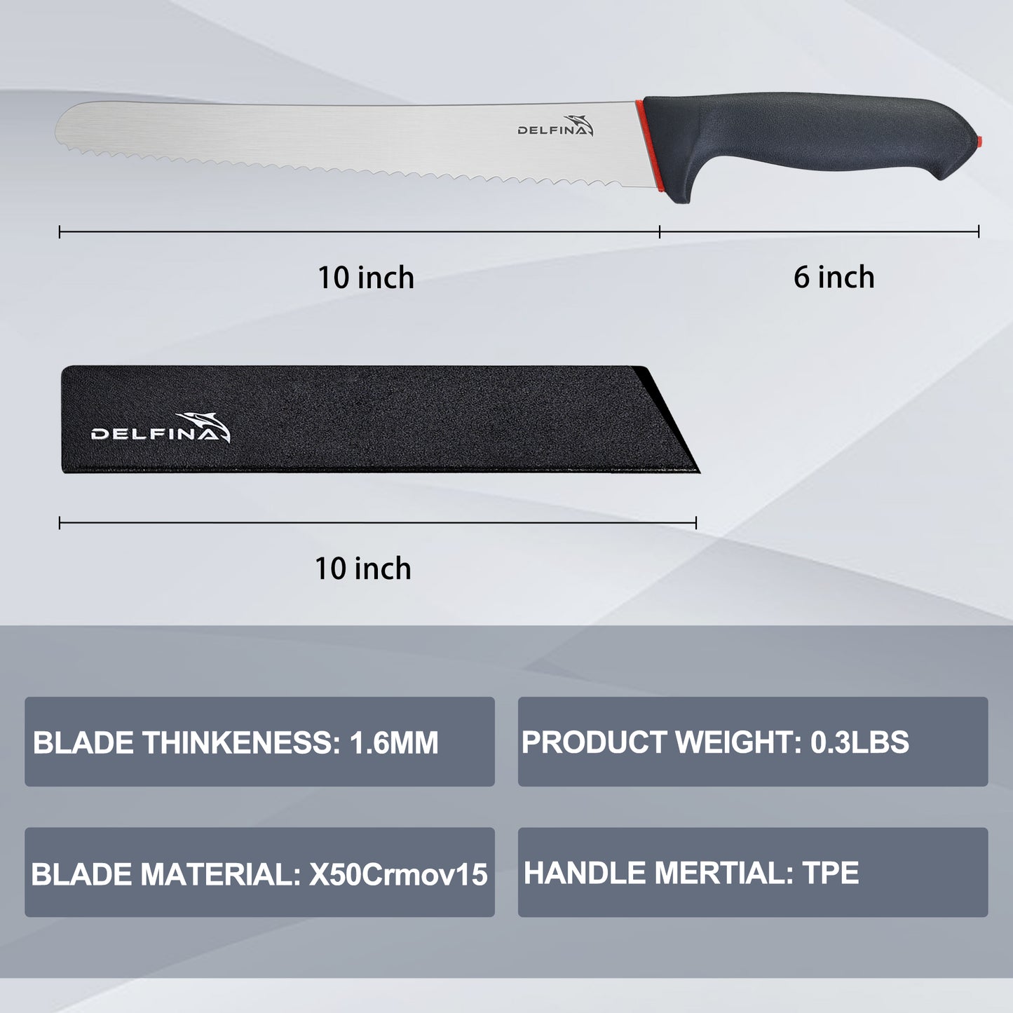 Bread Knife -10inch